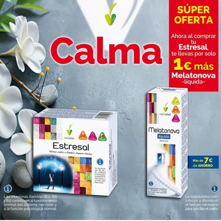 Oferta Exclusiva: Lleva Melatonova por Solo 1 Euro al Comprar Estresal